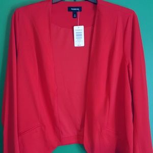 TORRID Plus Size Open Front Blazer